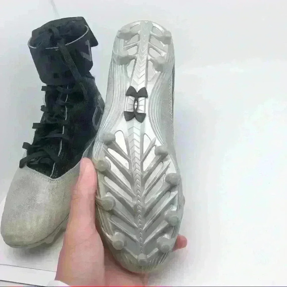 CAM NEWTON X Under Armour High Top Football Cleats Size 5Y - Picture 6 of 9